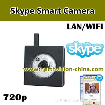 Home Security WiFi Skype Camera for Surveillance with IR Night Vision